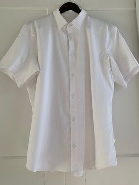 Lululemon Short Sleeve Shirt Airing Easy white Men's XL Lightweight